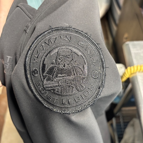 The North Face Apex Bionic 3 Windwall Softshell jacket w/ 501st Legion patch - Picture 5 of 5